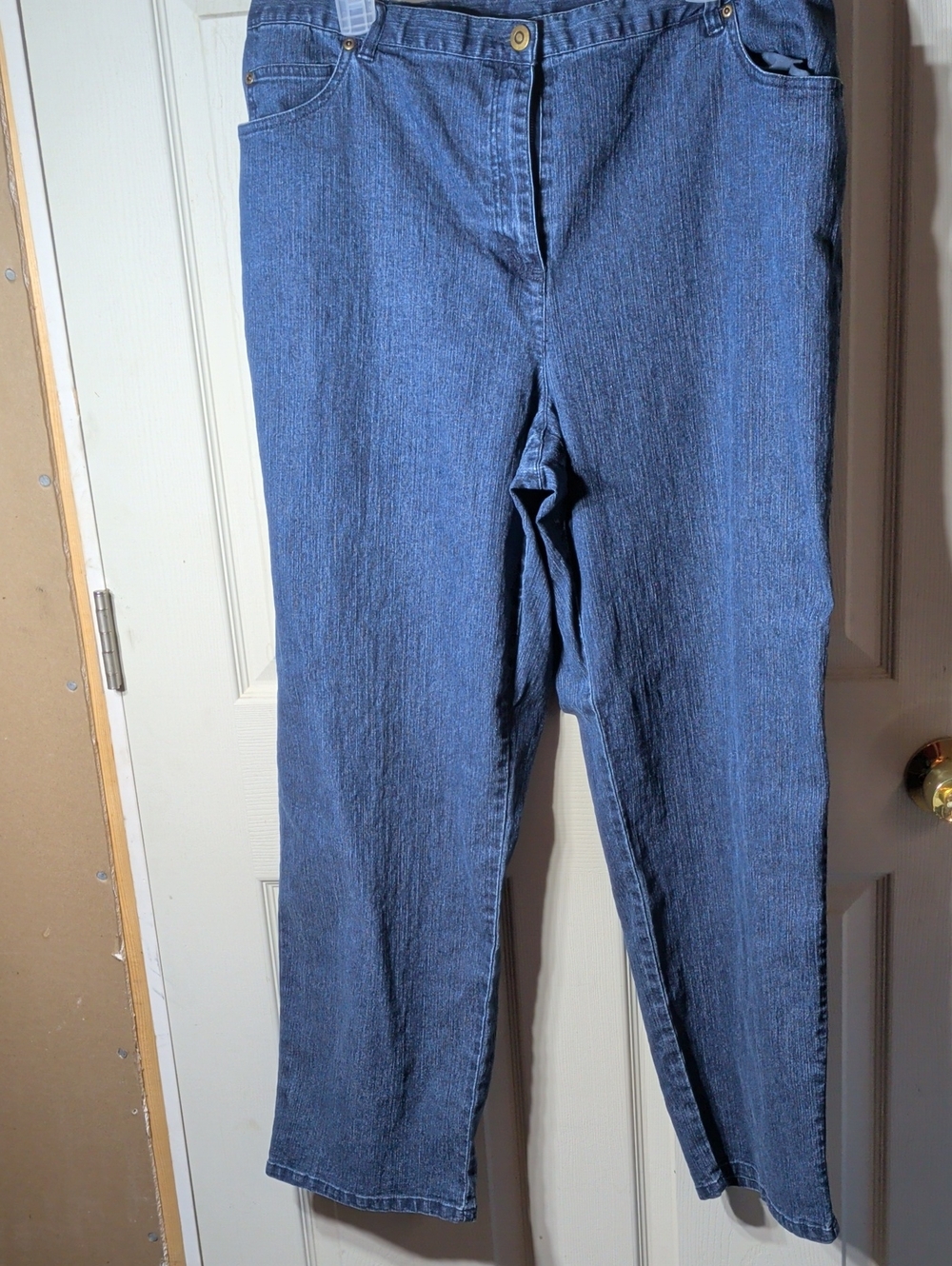 Ruby Rd. Denim Button-Front Blue Jeans - Picture 1 of 3